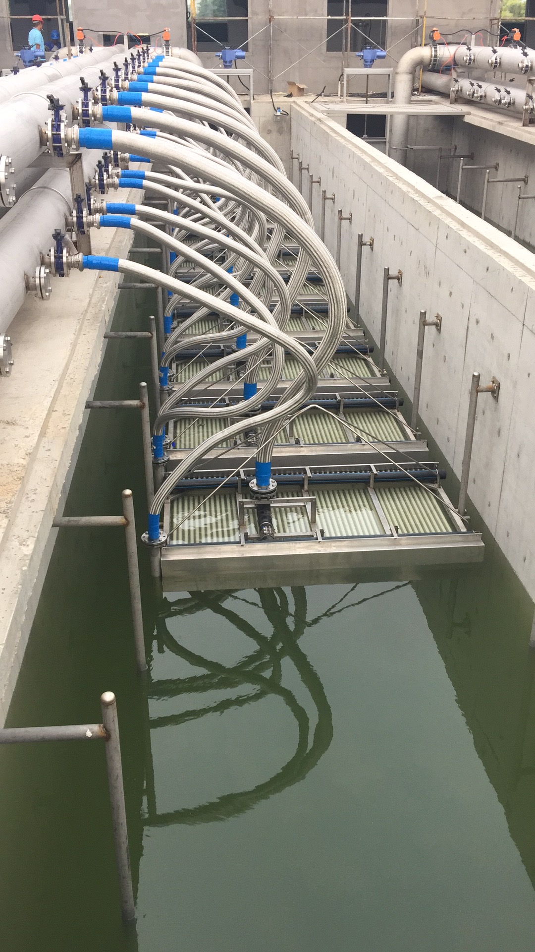 青岛城阳城区污水处理厂15万吨/日的污水处理项目